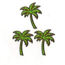 3pcs Coconut Tree Pattern Iron-On Patches - DIY Embroidery Patches, Sewable Iron-On Heart Patches, Suitable For Clothes, Jackets, Hats, Backpacks, Jeans, Decorative Badges - Ironing Style - View 12