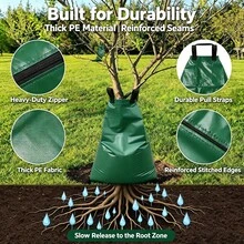 Automatic Drip Irrigation Bag With Adjustable Zipper, Micro-Irrigation Moisture Retention Bag, Large Capacity Wear-Resistant Water Supply Bag For Garden Landscaping Maintenance - A - View 10