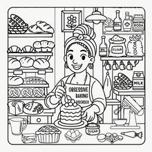 1 Adult Coloring Book Moments Bold & Easy Coloring Book, Daily Life Illustrations For Relaxation, Perfect Birthday And Holiday Gift For And Teenage Girls - Magic - View 2