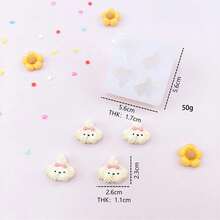 Cartoon Cookie Cream Puppy DIY Resin Jewelry Accessories Silicone Mold - Puppy - View 5