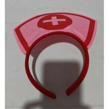 1pc European & American Nurse Headband, Halloween Series, Role Play And Costume Accessory Headband, Suitable For Halloween Holiday Headband - Multicolor - View 10