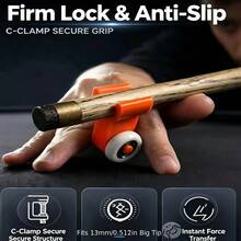 Billiard Cue Slide Trainer - Essential For Beginner Billiard Enthusiasts, Corrects Cue Stroke And Straightness, Silent Slide, Forced Straight Trajectory Correction. Compact And Portable, Lightweight For On-The-Go Training - Multicolor - View 3