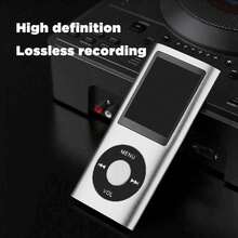 4th Generation Portable MP3/MP4 Player, Supports Audio/Video Playback And Image/E-Book, Includes Earphones And Data Cable, 150mAh Compact Body, Outdoor Sports Travel Portable Audio - View 2
