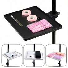 Eyelash Rack, Plastic Base Storage Rack, Used For Eyelash Extension Tools, Cosmetic Storage Tray, Eyelash Accessories - Multicolor - View 1