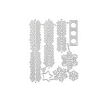 1pc Christmas Tree Cutting Template, Scrapbook Cutting Die, Suitable For Scrapbooking, DIY Embossing Template, Used For Card Making, Paper Craft, Scrapbook Album Decoration, Christmas Holiday Craft Material - Multicolor - View 6