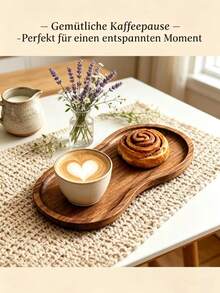 Tray, Slim And Elegant, Perfect For Desserts, Cheeses, Nuts, Snacks And Fruits, Multi-Purpose Home Decor Tray, Suitable For Home And Restaurant, Birthday Party, Wedding And Other Occasions, Wooden Display Plate, Kitchen Accessory, Suitable For All Seasons - View 7