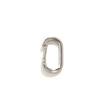 1pc Stainless Steel Number Spring Clasp, Gold & Silver Digit 0-9 Carabiner, Number Shape Snap Hook For DIY Necklace Bracelet Keychain Jewelry Making - Buckle - View 6