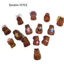 10 Random Cute Capybara Pen Caps, Neutral Pen Protective Covers, Pencil Case, And Silicone Pen Tip Covers - Unique Gift Idea, First Day Of School - Multicolor - View 12