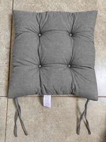 6 Pcs Comfortable Indoor & Outdoor Seat Pads For Kitchen, Dining, Garden, Balcony & Patio Chairs In Turkey - Grey - View 7