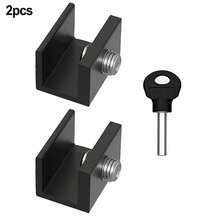 Free Punch Window Lock Limiter Windows Handle Restrictor Lock Anti Falling Guard Locking Buckle High Rise Child Protection Locks - C - View 15