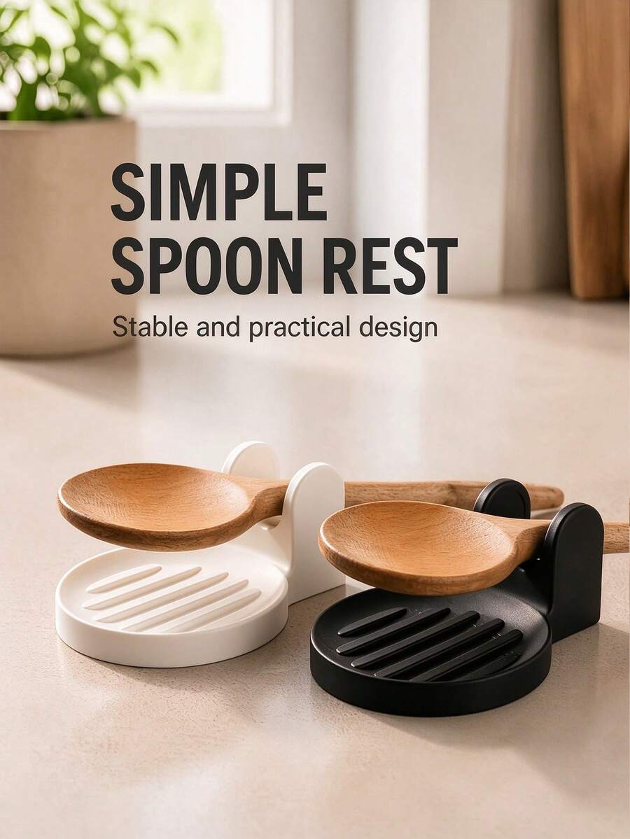 Minimalist Spoon Holder, Spoon Rack, Practical Tableware Organizer, Anti-Drip, Daily Tableware Stand, Organizing Tool - Multicolor - View 1