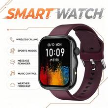 QAGSFLC Smart Watch, 1.83 Inch HD Touch Screen Smartwatch, Soft Silicone Strap, Call/Message Reminder, Pedometer, Calorie, Sports Tracking, Multiple Sports Modes, Multi-Functional Smartwatch, Unisex, Compatible With IOS And Android Phones, Perfect For Gym Daily Use And Christmas Birthday Gift - Multicolor - View 14