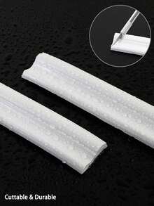 Elegant Self-Adhesive TPE Decorative Trim, Suitable For Walls, Floors And Cabinets, European Home Decor Accents, European Style Decoration, Easy To Install Decorative Molding, Wall And Floor Edge Trim - White - View 4