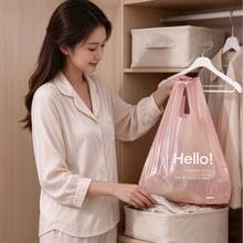 10/50/100pcs Thickened Garbage Bag - Leak Proof, Tear Proof, Durable Polyethylene Material, Multi-Purpose, Can Be Used As A Writer's Garbage Bag, Kitchen Garbage Disposal Bag, Leak Proof Design, Sturdy Structure - Multicolor - View 6