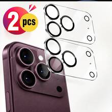 ZYONS 2pcs Camera Lens Glass Film [Multi-Layer Protection] Compatible With IPhone 18 Pro Max/18 Pro/Duo/17 Pro Max/17 Pro/Air/17, 16 Pro Max/16 Pro/16 Plus, 15 Pro Max/15 Pro, 14 Pro Max/14 Pro/14 Plus/14, 13 Pro Max/13 Pro/13/13 Mini, 12 Pro Max/12 Pro, 11 Pro Max/11 Pro/11 Pro Max/11 Pro/11 Series, Camera Lens Protector, Tempered Glass Cover, Anti-Glare For Night Photography, 3D Stereoscopic, Protects Camera - Black - View 39