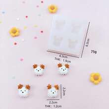 Cartoon Cookie Cream Puppy DIY Resin Jewelry Accessories Silicone Mold - Puppy - View 3