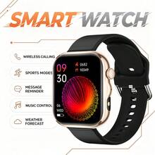 QAGSFLC Smartwatch, Layar Sentuh HD 1,83 Inci, Tali Silikon Lembut, Notifikasi Panggilan/Pesan, Pedometer, Kalori, Pelacak Aktivitas, Berbagai Mode Olahraga, Smartwatch Multifungsi, Unisex, Kompatibel dengan iPhone dan Ponsel Android, Sempurna untuk Penggunaan Sehari-hari di Gym dan Hadiah Ulang Tahun Natal - MultiWarna - View 12