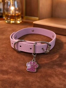 A Dog Collar, Small Dog And Cat Collar, Dog Collar, Neck Collar, Pet Collar, Teddy Collar - Pink - View 11