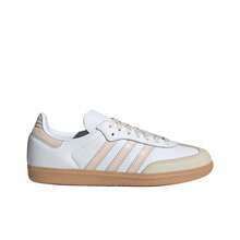 Adidas Originals SAMBA OG Classic Versatile Durable Low-Top Sneakers Women's White - White - View 2