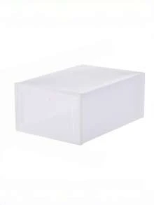 1/3/5pcs Transparent Stackable Shoe Boxes, Plastic Shoe Storage Organizer, Flip Lid Drawer Style Shoe Box, Transparent Shoe Storage Box, Sports Shoes High Heels Storage Box, Wardrobe Shoe Display Cabinet, Halloween Thanksgiving Christmas Wardrobe Storage Organizer, Desktop Shoe Cabinet Storage, Simple Shoe Rack, White Frame Transparent Front Opening Door, Dormitory Rental Shoe Cabinet, Moisture-Proof Dust-Proof Shoe Box, Free Combination Stackable - Multicolor - View 15