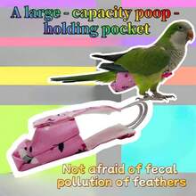 6pcs/1pc Parrot Diapers, Cute Fruit Patterns, Reusable & Washable Parrot Diapers With Waterproof Lining, Soft Pet Bird Flying Clothes - Suitable For Cockatiel, Parrots, Conures, Caiques, Lories And Other Small Pet Birds - Multicolor - View 23