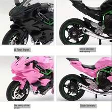 1 Buah Figur Model Sepeda Motor Paduan Seng, Hadiah Ulang Tahun - MultiWarna - View 9
