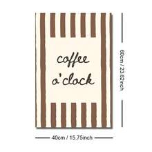 1/3pcs Set Framed/Unframed Coffe Machine Coffee Club Kitchen Canvas Poster Minimalist Brown Espresso Cafe Bar Wall Art Print Coffee Conner Decor Painting For Coffee Lover,Appartment,Living Room,Modern Home Decoration - Poster - View 10
