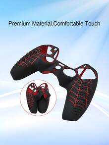 Compatible With PlayStation 5, 1pc Controller Protective Case, Anti-Slip Anti-Sweat Anti-Dust Anti-Scratch, Better Grip, Enhance Gaming Experience, Halloween Christmas/Autumn Romantic Gift - View 3