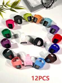 Electronic Finger Ring Counter, Elastic Finger Ring Tally Counter, Mini Convenient Digital Display Counting Ring, Easy To Operate, Suitable For Knitting, Prayer (Tasbih), Sports, Games And Other Counting Purposes - Multicolor - View 17