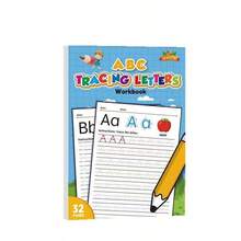 Educational Hand-Eye Coordination Pen Control Practice, Suitable For English Language Learning Beginners, Home After-School Practice, Parent-Child Reading, Kindergarten Classroom Use, Smooth Paper For Easy Writing, Effortlessly Start Your Child's English Foundation Learning. - Multicolor - View 5