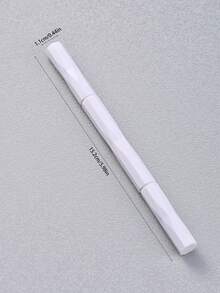 Dual-Ended Eyebrow Brush With Cap, Includes Eyebrow Comb, Spiral Brush, Fine-Tooth Steel Comb, Eyebrow Grooming Tool, Eyelash Comb, Eye Makeup Brush - Multicolor - View 5