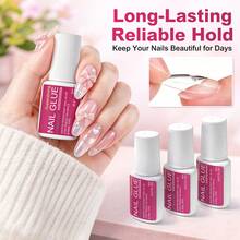 LIMEGIRL 8ml Super Strong Nail Glue, Quick Dry Nail Tip Glue, Waterproof Long Lasting Fake Nail Adhesive - MJ159-11 - View 5
