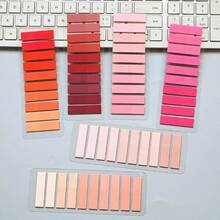 12 Colors Transparent Candy Color Sticky Notes, Index Labels For Students And Office Use School Supplies - one-size - View 25