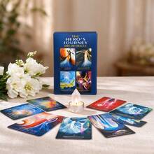 Hero's Journey Dream Oracle Cards, Colorful Fluid Oil Painting Illustration Cards, Spiritual Guidance Divination Oracle Cards, Meditation & Spiritual Practice Cards, Tabletop Game Collection Cards, Suitable As Gifts For Divination Enthusiasts, Holiday Party Gifts - View 8