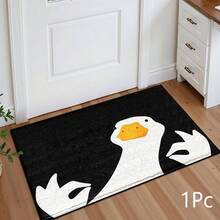 2D Goose Pattern Printed Long Runner Rug, Indoor Entrance Mat, Bedroom Bedside Rug, Kitchen Runner Mat, Suitable For Living Room, Laundry Room, Bathroom - Multicolor - View 11