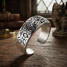 Klaudinni Adjustable Multi-Eye Ring - Gold - View 2