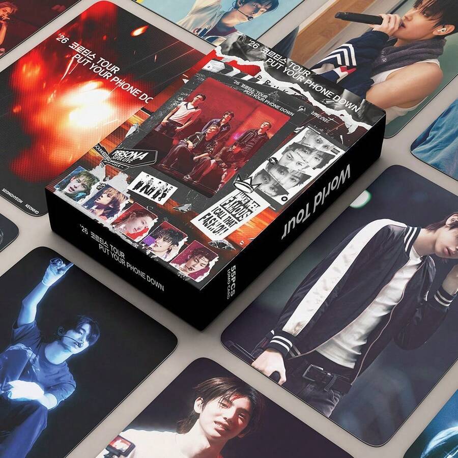 55pcs C ORTIS World Tour K-POP Idol LOMO Photocard - Multicolor - View 1
