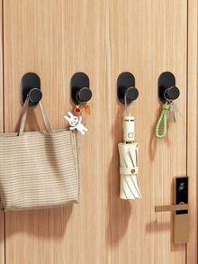Self Adhesive Wall Hooks, No Drill Kitchen Utensil Hooks, Heavy Duty Waterproof Adhesive Hooks For Hanging Kitchen Towel, Pot, Spoon, Cookware, Kitchen Storage Hook, Waterproof Wall Hook - Multicolor - View 15