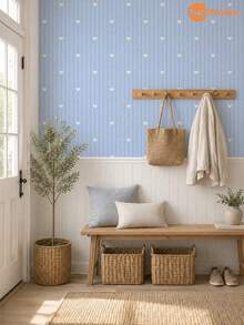 SUPSTICKER Sweetheart Wallpaper Panel, Self-Adhesive Peel And Stick Wall Sticker, 15.75*47.24 Inches/15.75*118.11 Inches, 3 Patterns, Home Bedroom Decor - 1PC - View 5