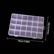 12/24/48 Compartment Transparent Plastic Jewelry Storage Box, Multi-Layer Partitioned Organizer To Prevent Jewelry Clutter, Portable Jewelry Box For Travel And Outings, Stores Earrings, Studs, Rings And Other Small Accessories, Exquisite Jewelry Gift Box With Gift Wrapping Support, Suitable For Holiday Gifts - Multicolor - View 6