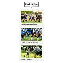 CHBERT British Rugby PU Machine-Stitched Training And Match Ball Size 5 Red Black White - Multicolor - View 9