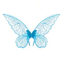 Adult Party Butterfly Wings Performance Prop, Holiday Fairy Wings, New Fabric Design, Halloween - Multicolor - View 6