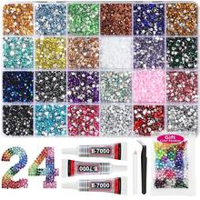 Resin Jelly Rhinestone Decor, 4mm Multicolor Flat Back Gemstones, Rhinestone Art Decoration, Rhinestone Handmade DIY Set - 4mm - View 16