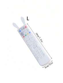 Cute Rabbit Remote Control Cover Silicone Cover Case Remote Control Cover Protective Cover Remote Protective Case Sheath Sleeve For TV Air Conditioner School Office Supplies Home Decor Organization And Storage Room Decor For Women Household Items - A - View 10