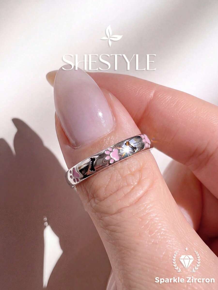 1pc Claw Bone Ring, Suitable For Women, Exquisite And Unique, Perfect For Balls, Gatherings And Parties, High-Quality Women's Jewelry Gift - Claw Bone Ring - View 1