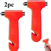 1/2pcs 2-In-1 Multifunctional Car Safety Hammer, Escape Hammer, Window Breaker - A - View 9