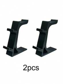 Dual Game Controller & Headphone Stand, Gaming Accessory Organizer, Desk Storage Holder, Back To School Supply, Teacher Gift, Halloween Christmas Gift, Autumn Desk Decor, Gamepad Headset Display Rack For Gamers, Desktop Gaming Storage Organizer - Multicolor - View 15