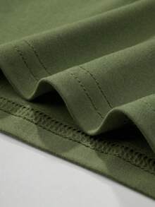 Women T-Shirts - Army Green - View 4