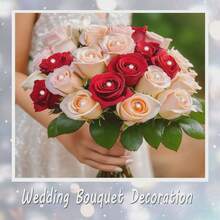 50/100/200/400/600 Pcs Diamond Crystal Head Pins, Transparent Flower Brooch For Wedding Anniversary Valentine's Day DIY Handicrafts - Multicolor - View 11