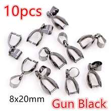 10pcs Pendants Clasps Clips Bails Connectors Charm For Necklace Bracelet DIY Jewelry Making Findings - Pendant Bails - View 15